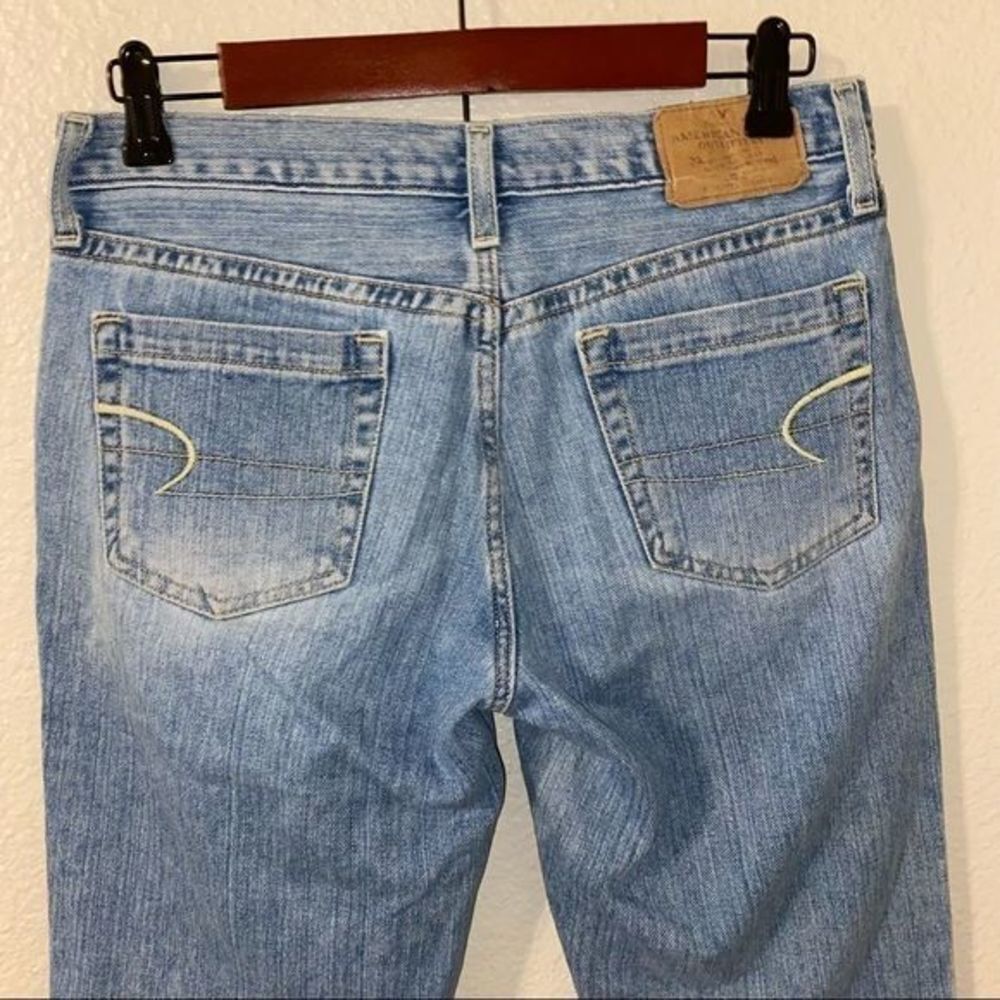 American Eagle hipster raw frayed hem‎ jeans - Picture 6 of 14